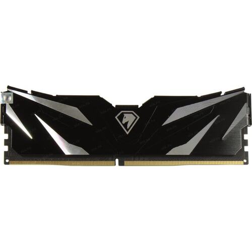 Модуль памяти DDR4 8Gb PC25600 3200MHz Netac Shadow II NTSWD4P32SP-08K Black, с радиатором