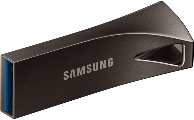 Флеш накопитель 128Gb USB 3.1 Gen1 Samsung Bar Plus (MUF-128BE4/APC), серебристый