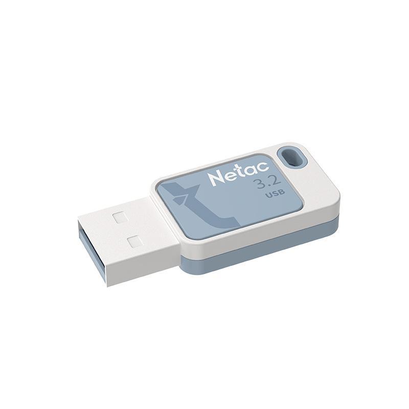 Флеш накопитель 64Gb USB3.2 Netac UA31 (NT03UA31N-064G-32BL), голубая