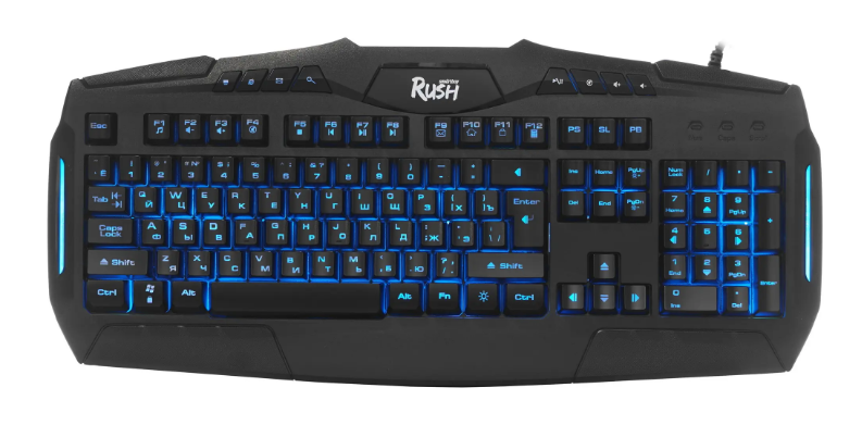 Клавиатура игровая с подсветкой Smartbuy RUSH Savage (SBK-311G-K), USB, черный