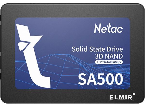 Накопитель SSD SATA 2,5" 120Gb Netac SA500 NT01SA500-120-S3X