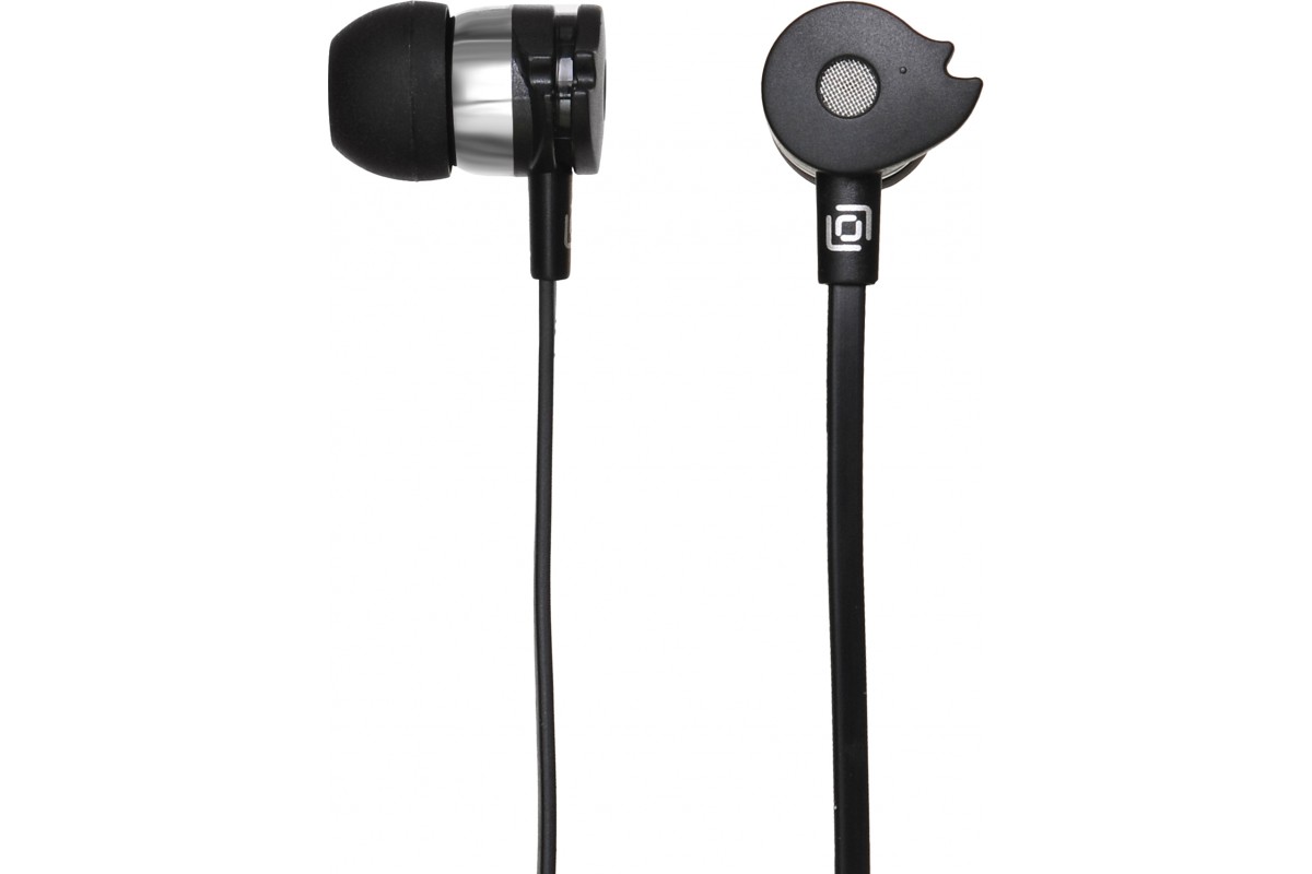 Гарнитура Oklick HS-S-210, 3.5 мм, вкладыши, черный
