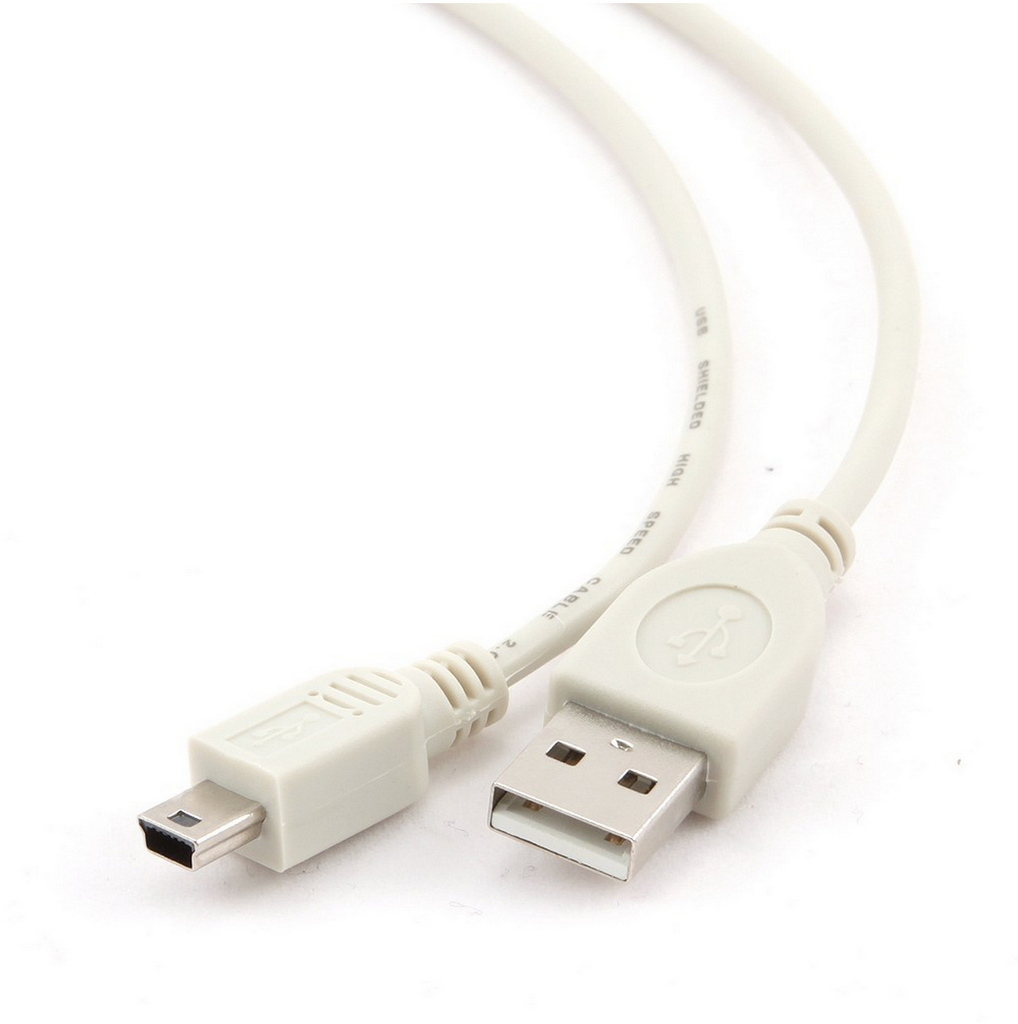 Кабель USB - miniUSB, Smartbuy K-640-200, белый, 1,8 m