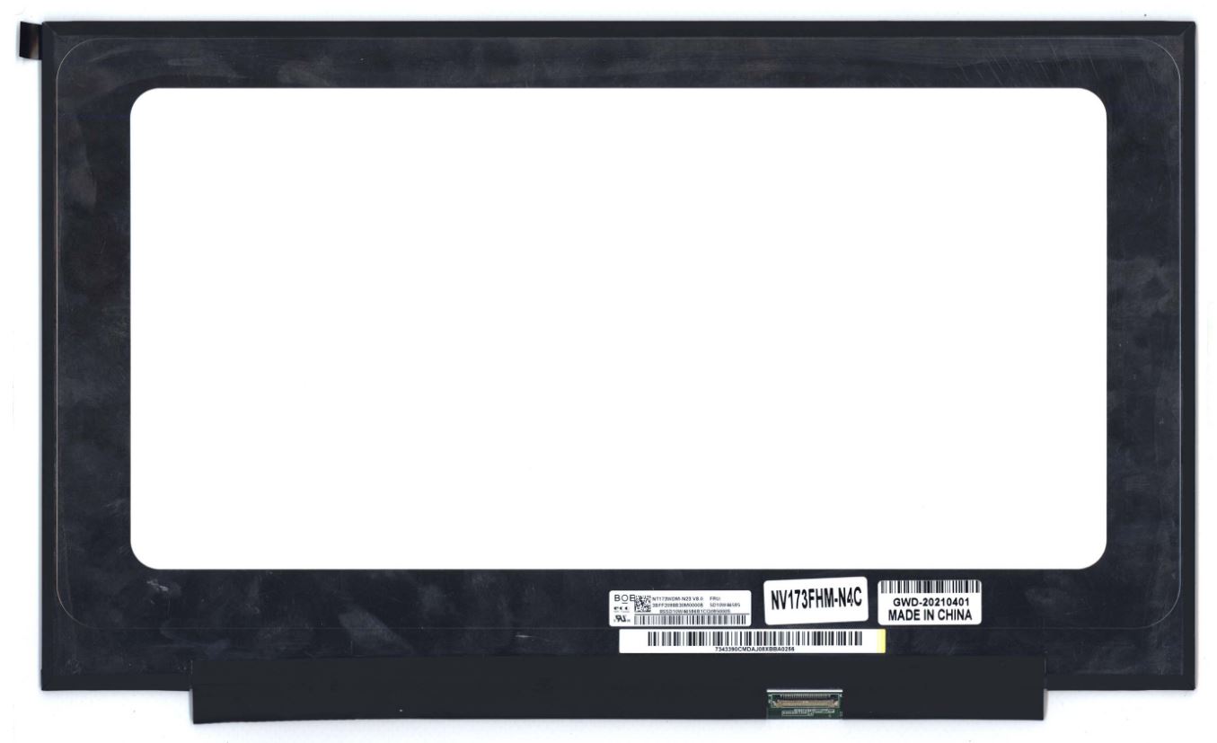 Дисплей 17.3" NV173FHM-N4C (Slim LED, ADS,1920x1080,30pin,Right)
