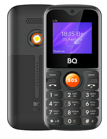 Мобильный телефон BQ 1853 Life Black-Orange Dual SIM