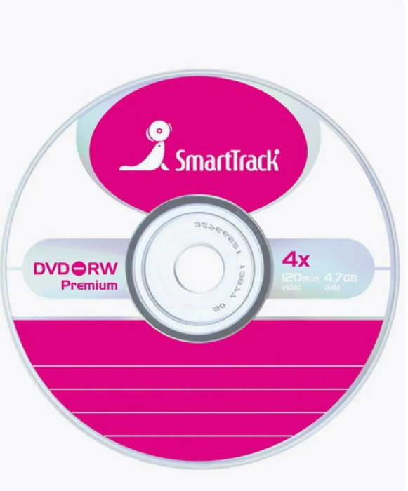 Оптический диск DVD-RW Smart Track 4.7 Gb, 4х (1шт)