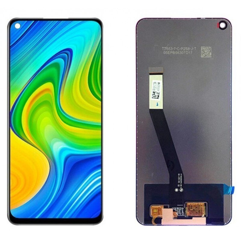 Дисплей для Xiaomi Redmi Note 9 + тачскрин (черный), Full ORIG