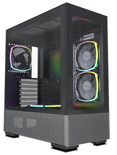 Корпус ATX без БП Montech SKY TWO черный