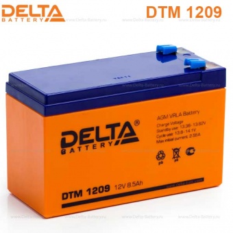 Аккумулятор Delta DTM 1209 12V 9A