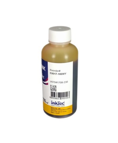 Чернила InkTec (E0017) Yellow (для Epson L800/L805/L810/L850 (100мл)