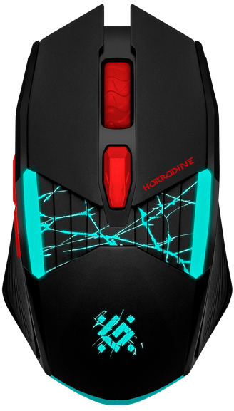 Мышь беспроводная игровая Defender Horrodine GM-237, черный
