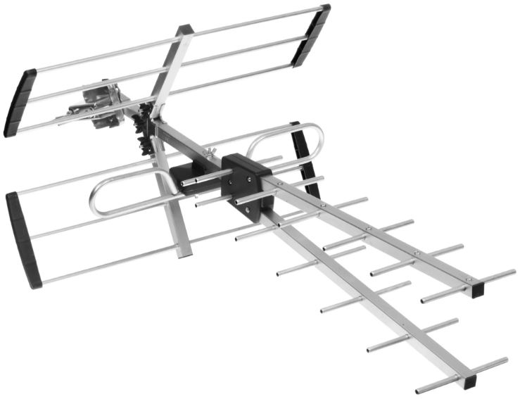 Антенна телевизионная Harper ADVB-3272, наружная, с усилителем