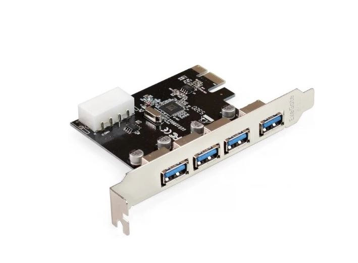 Контроллер EX298943RUS PCI-E x1 v2.0, 4хUSB3.0 ext