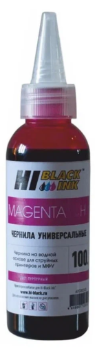 Чернила Hi-Black Универсальные для HP (Тип H) Magenta 100ml