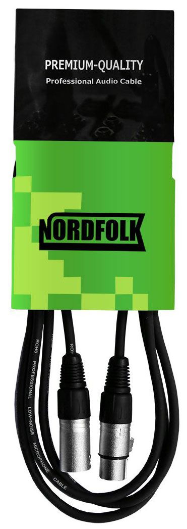 Кабель микрофонный NordFolk NMC9/3M