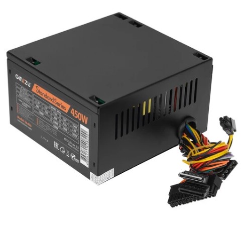 Блок питания 450W Ginzzu SA450