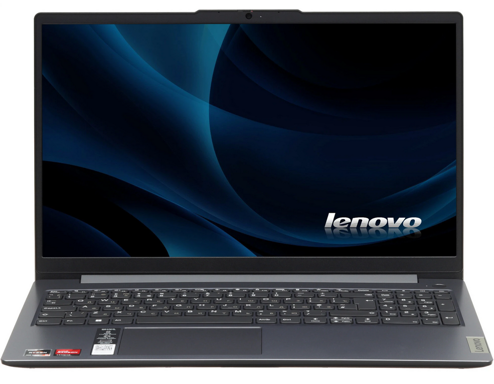 Ноутбук Lenovo IdeaPad Slim 3 15AMN8 (82XQ0006RK) 15.6", TN, R5-7520U/8/256, серый