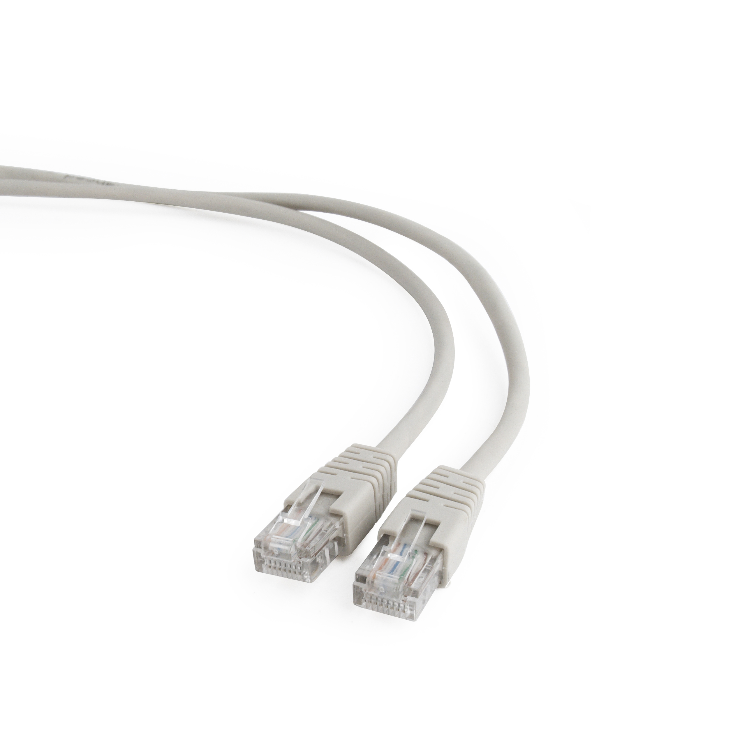 Патчкорд UTP Cablexpert PP12-1M кат.5e, 1м, литой, многожильный (серый)