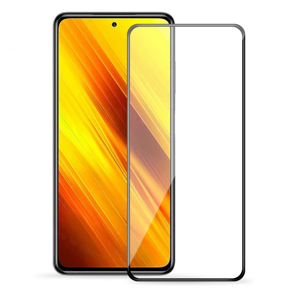 Защитное стекло для Xiaomi Poco X3 NFC/X3 Pro Full Glue