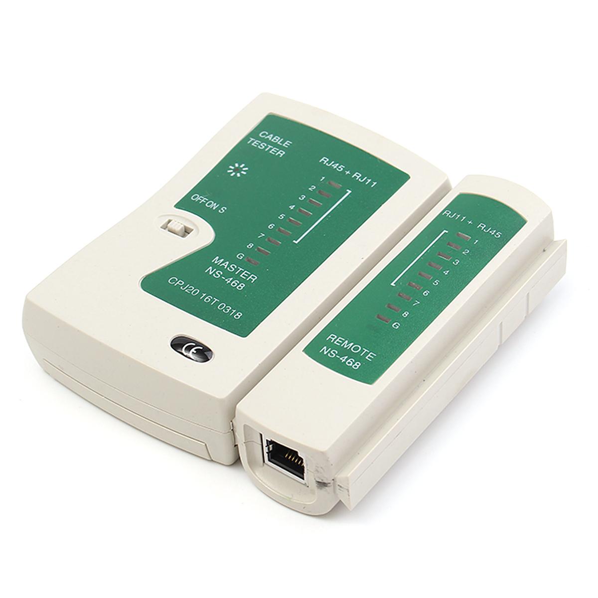 Тестер LAN (RJ45, RJ11) витой пары, сетевого, телефонного и интернет кабеля