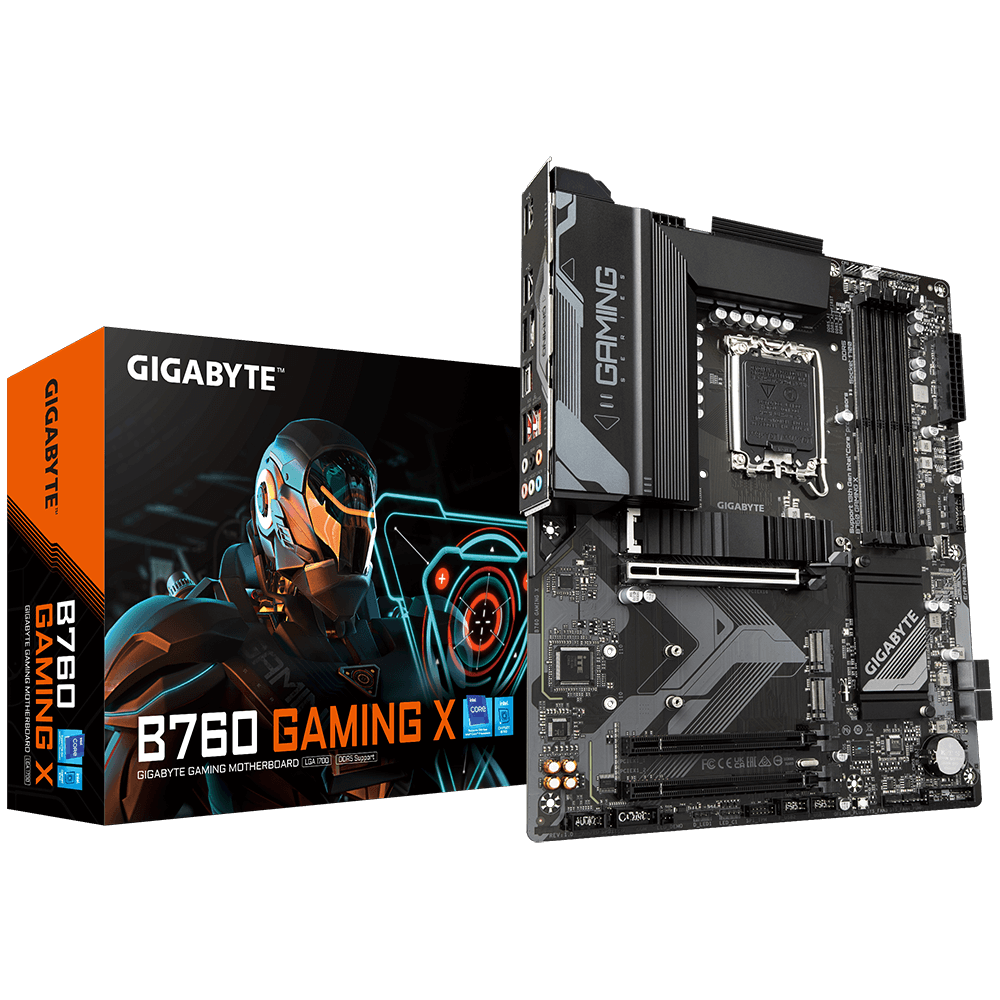 Материнская плата Socket 1700 GIGABYTE B760 GAMING X DDR4 GEN 5