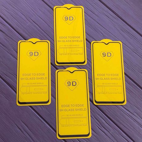 Защитное стекло для Samsung Galaxy A01/M01 Full 6D 9H Rinbo Black