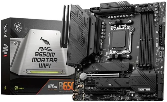 Материнская плата Socket AM5 MSI MAG B650M MORTAR WIFI