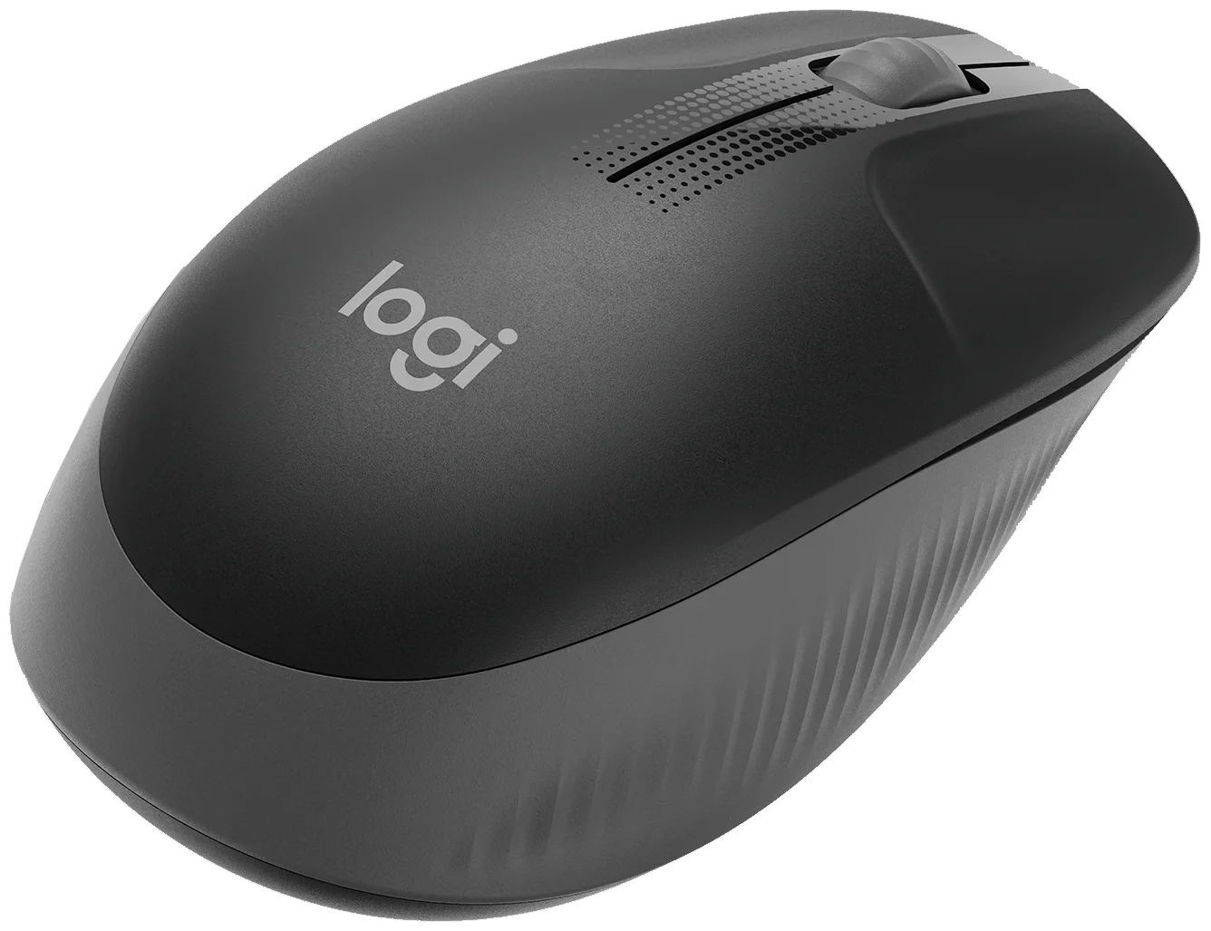 Мышь беспроводная Logitech M191 черно-серая