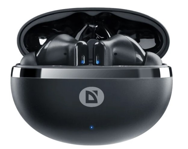 Bluetooth Гарнитура Defender Twins 965 черный, TWS