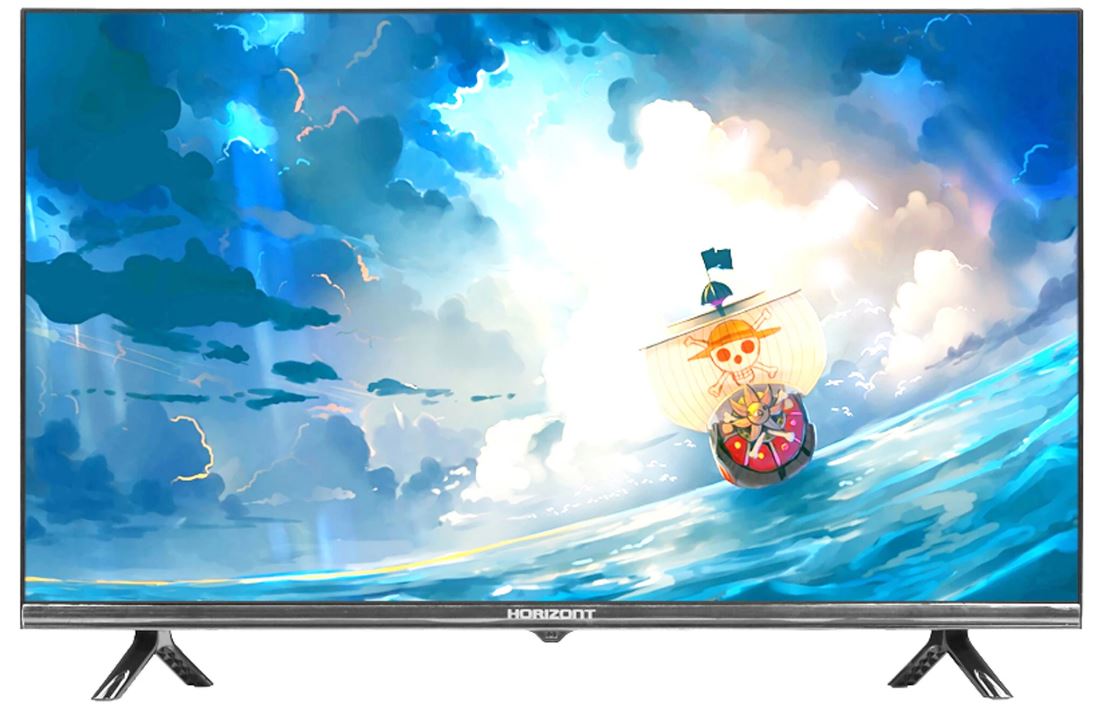 Телевизор 32" Horizont 32LE7052D, Smart, Full HD, Яндекс ТВ черный