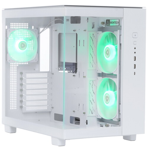 Корпус ATX без БП Montech King 65 PRO белый