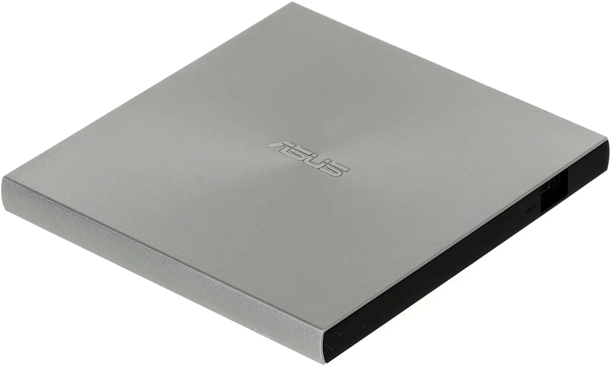 Оптический привод внешний DVD-RW Asus SDRW-08U8M-U/SIL/G/AS/P2G, USB Type-C, серебристый