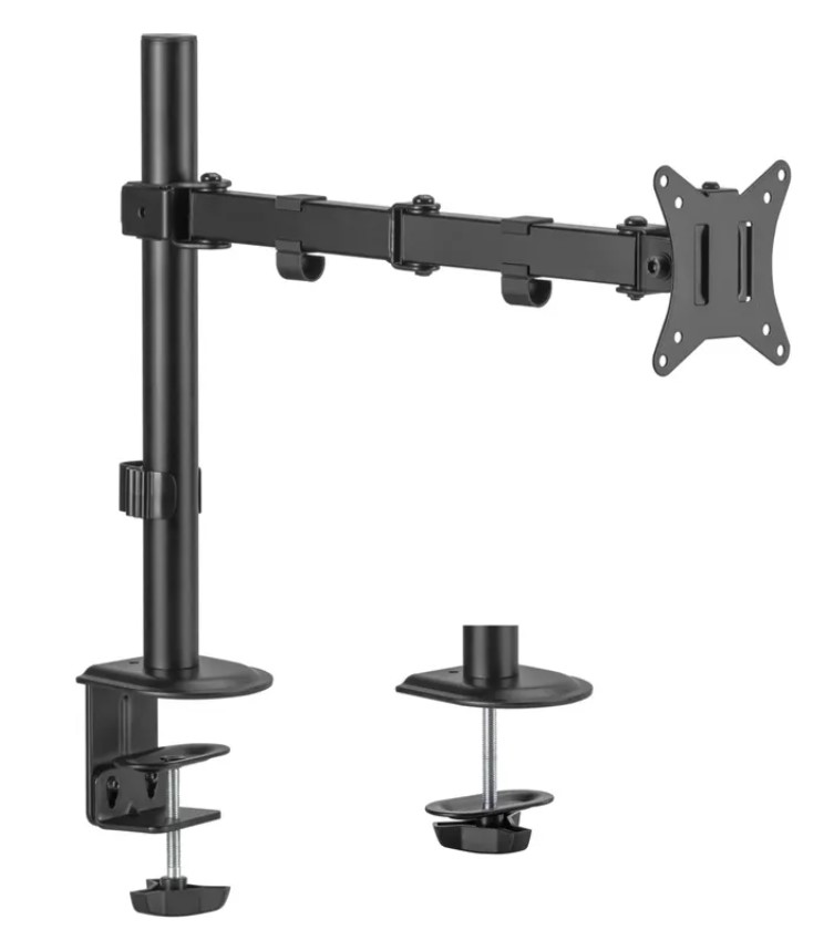 Кронштейн для мониторов Cactus CS-VM-D32-BK черный 17"-32" макс.9кг настольный поворот и наклон