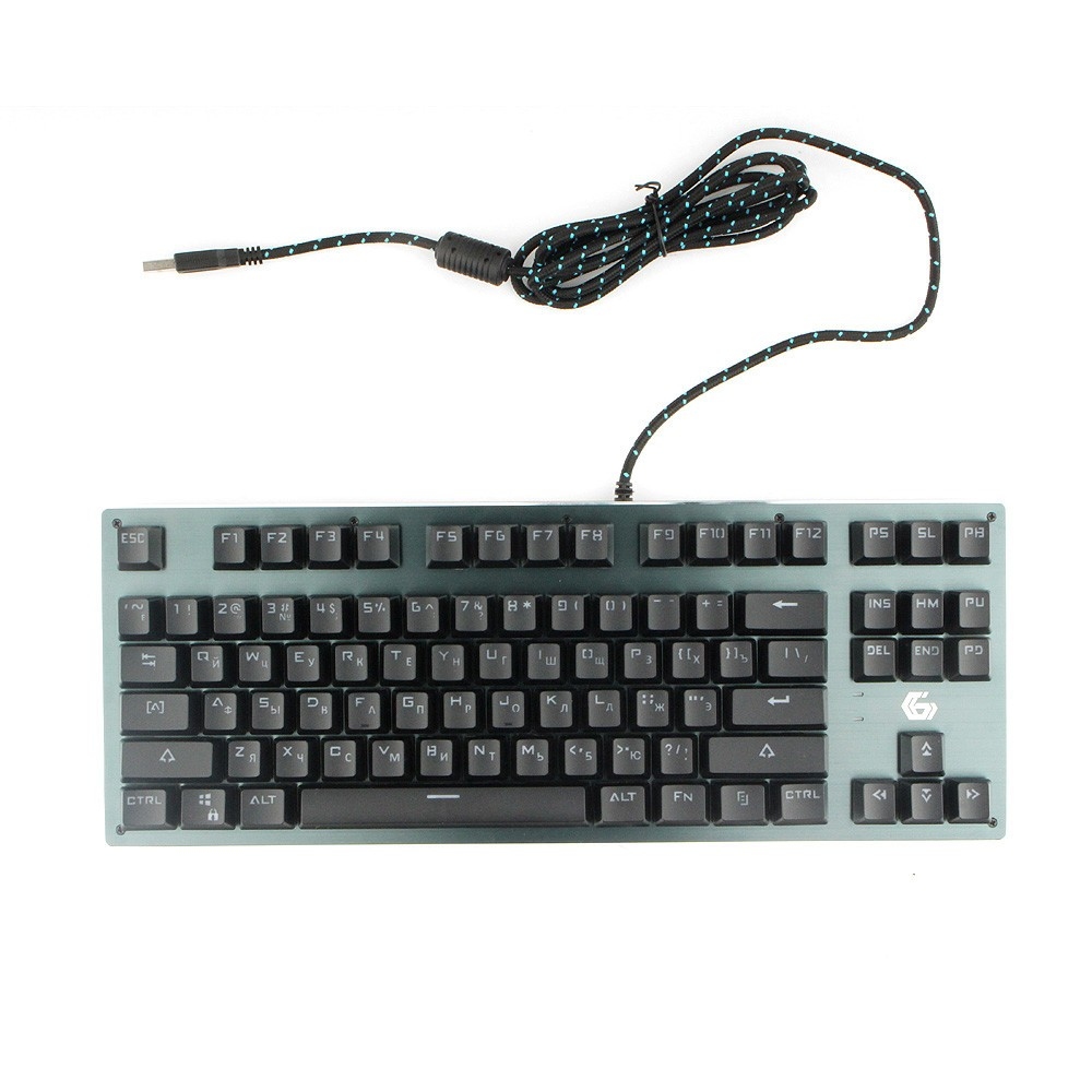 Клавиатура механическая Gembird KB-G540L, черный, USB