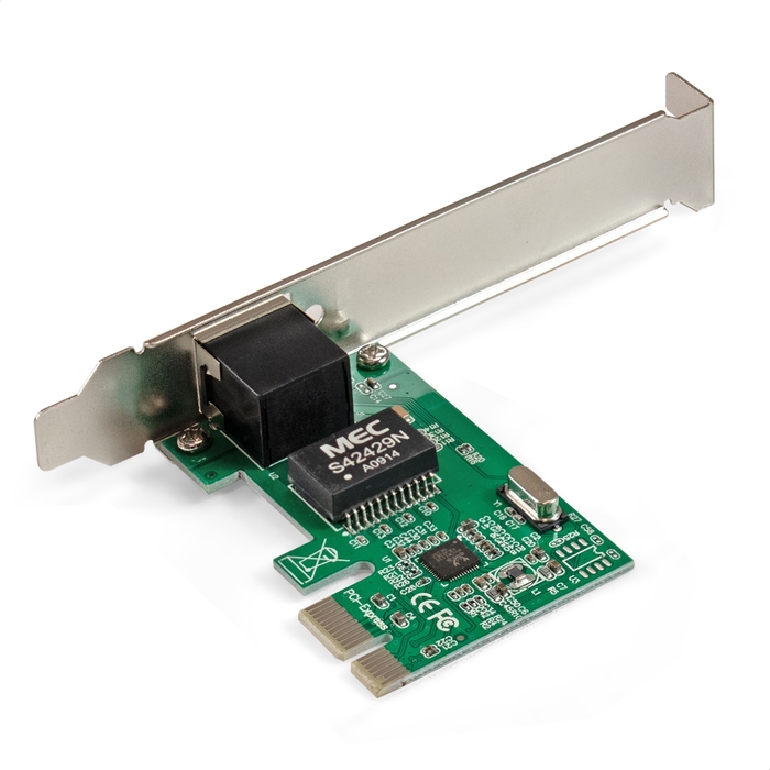 Беспроводной сетевой USB адаптер ExeGate EXE-560 PCI Express 10/100/1000Mbps RTL8111C