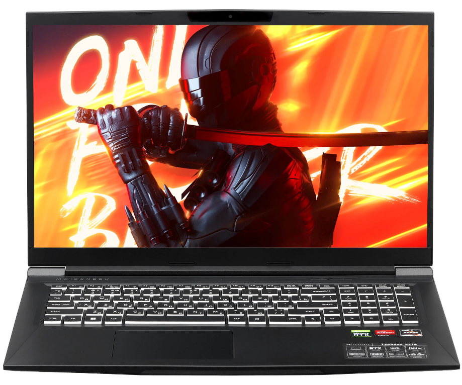 Ноутбук Maibenben X17A (X17A-R56035) 17", IPS, R5-6600H/16/512/RTX3050, черный