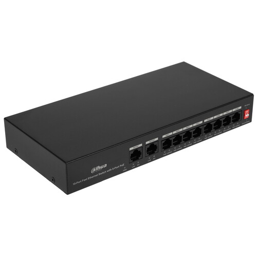 Коммутатор DAHUA DH-PFS3010-8ET-65 РоЕ неуправляемый
