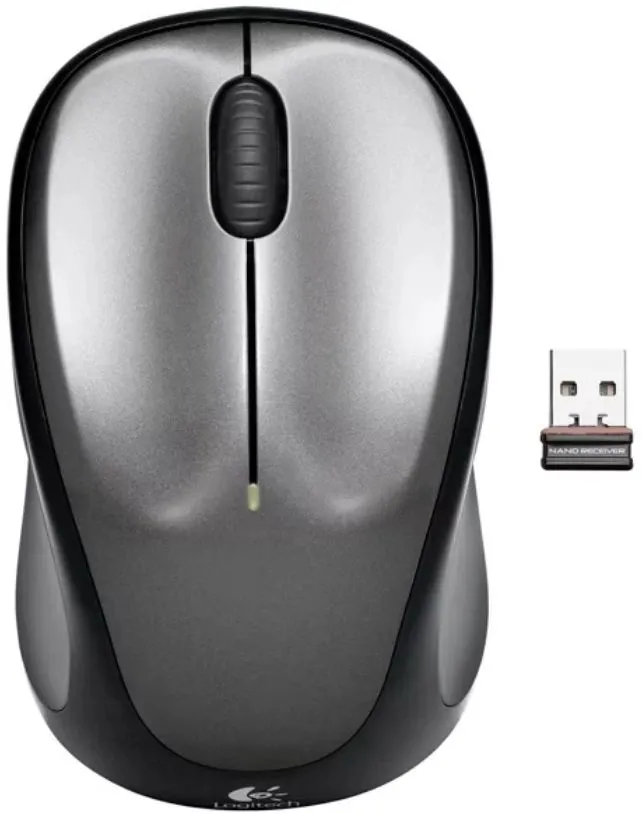 Мышь беспроводная Logitech M235n, серый/черный