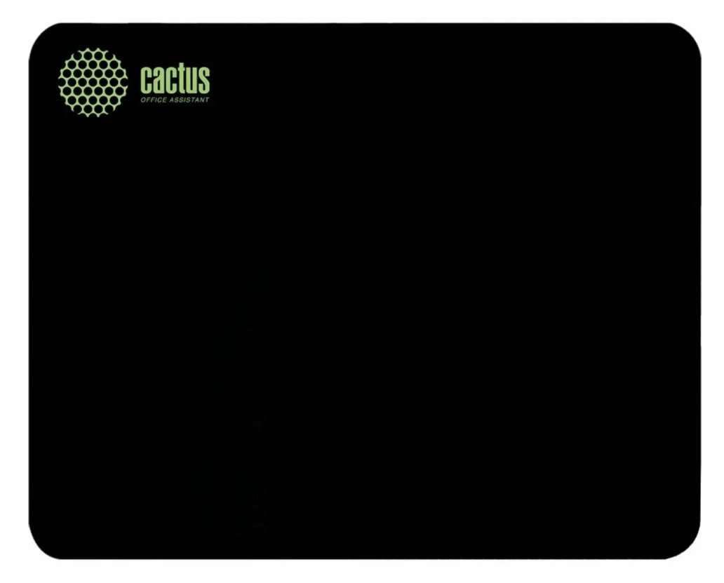 Коврик Cactus Black CS-MPC-P01M 300x250x2мм