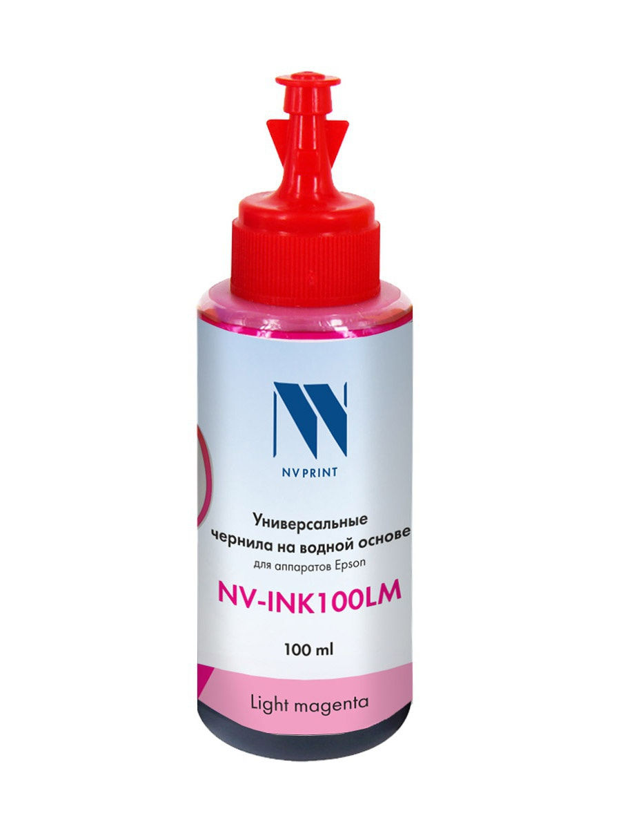 Чернила NV-INK100U Light Magenta универсальные для Сanon/Epson/НР, 100мл