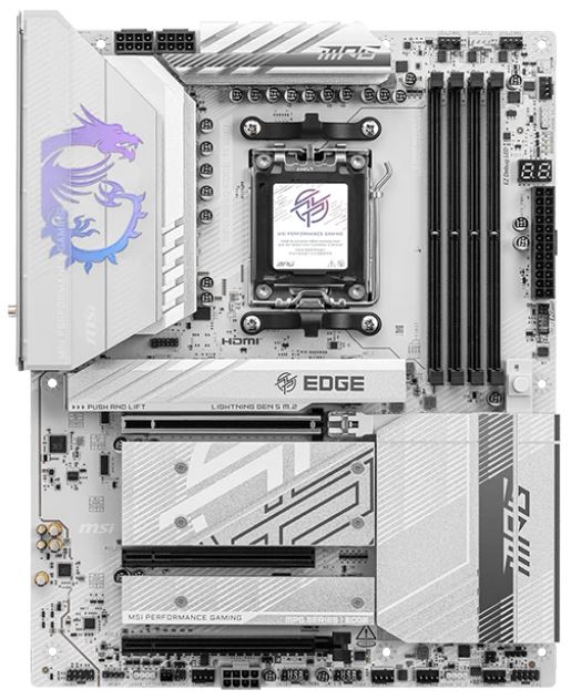 Материнская плата Socket AM5 MSI MPG B850 EDGE TI WIFI