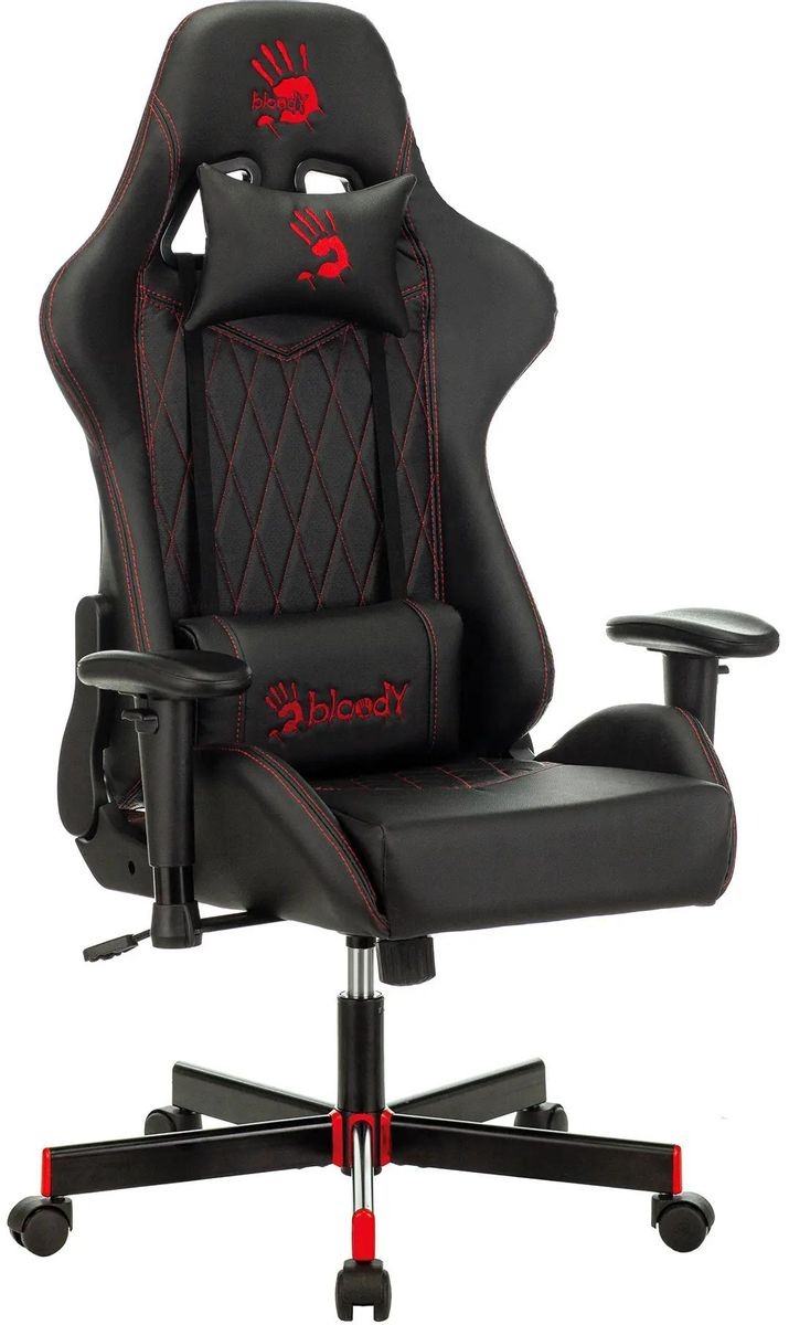 Кресло игровое A4Tech Bloody GC-800 эко.кожа черный