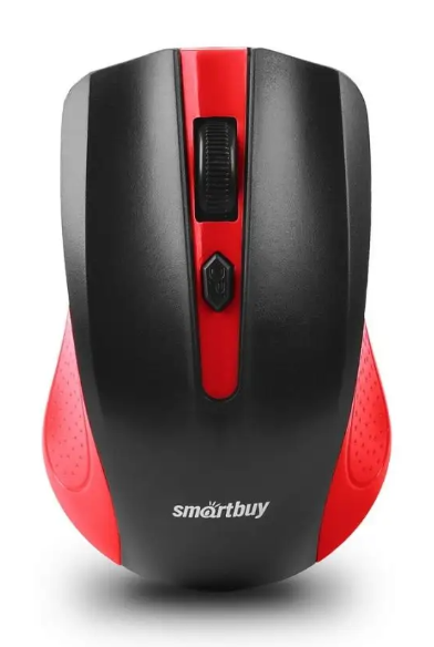 Мышь беспроводная Smartbuy ONE 352, USB, красный-черный