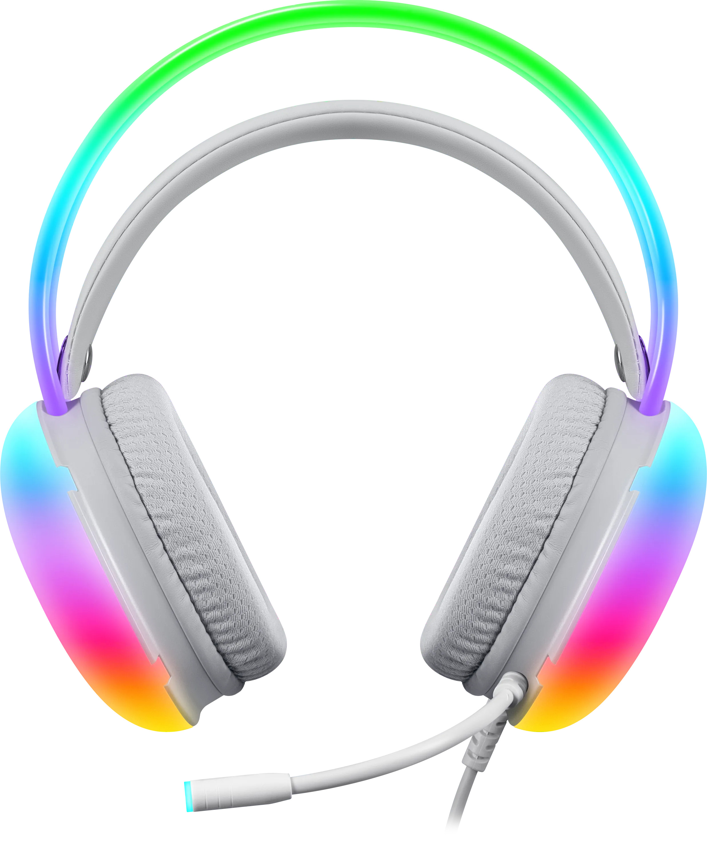 Гарнитура игровая Defender Ignis RGB, белый