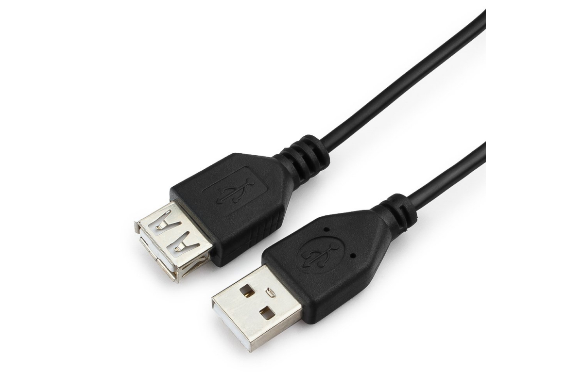 Кабель-удлинитель AM-AF, 0.5m, USB 2.0, Гарнизон GCC-USB2-AMAF-0.5M