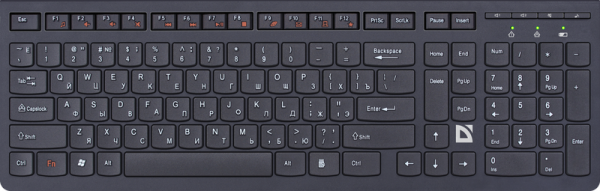 Клавиатура беспроводная Defender UltraMate SM-535, черный