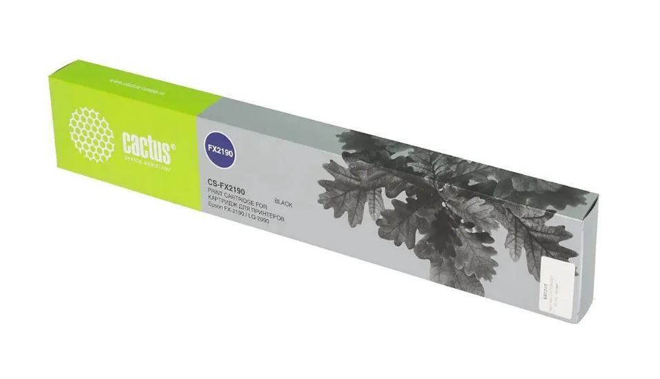 Картридж матричный Cactus CS-FX2190 черный (12.7мм, 32м )