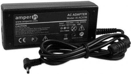 Блок питания для ноутбука Acer 65W (19V, 3.42A, 3.0-1.1mm) Amperin AI-AC65B