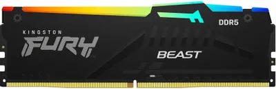 Модуль памяти DDR5 16Gb PC54400 6800MHz Kingston FURY Beast RGB EXPO (KF568C34BBEA-16)