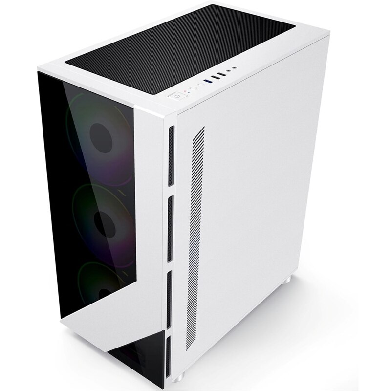 Корпус ATX без БП Formula V-LINE 7713, белый